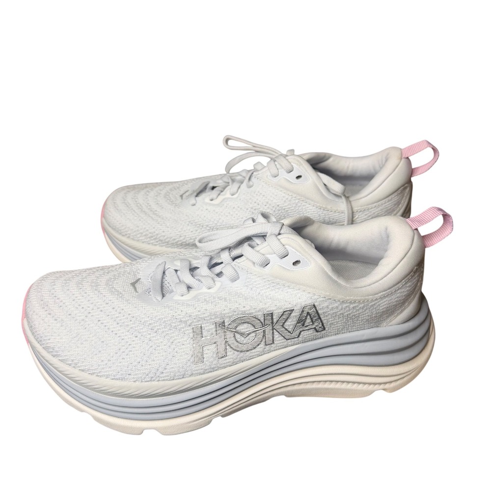 HOKA Gaviota 5 Sea Ice Pink Twilight 1134270 SCP Women's 7D Wide Running Shoes